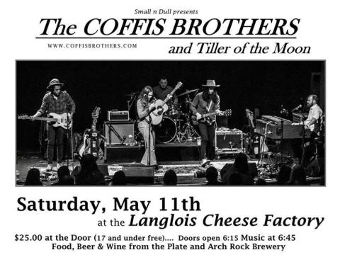 The Coffis Brothers are a five-piece rock-n-roll band from the Santa Cruz Mountains