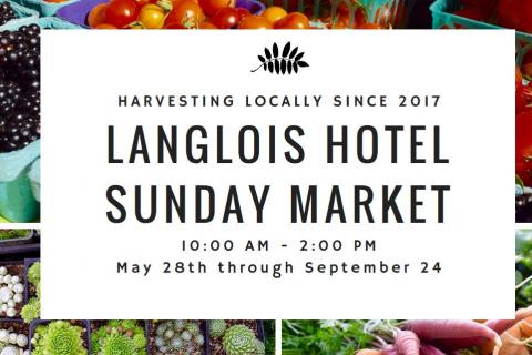 Langlois Hotel Sunday Market